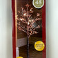 4ft Red Berry Snowy Effect LED Twig Tree (Pre-loved)