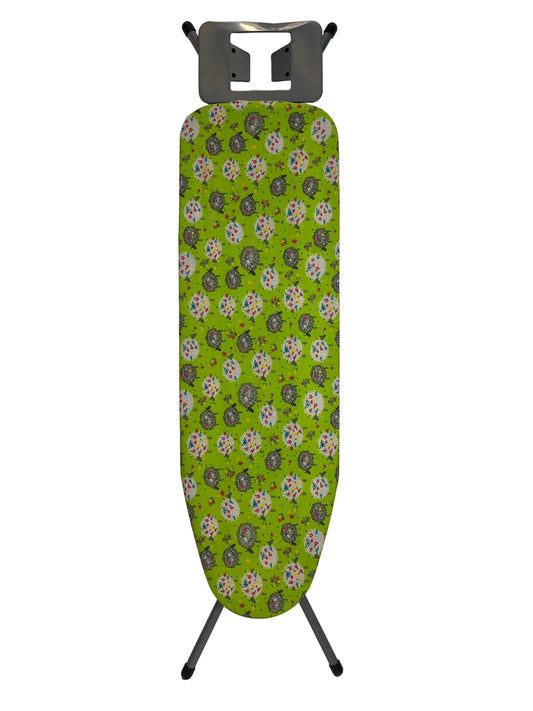 Folding Ironing Board Green Sheep Design Cover (Pre-Loved)