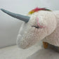 White Fluffy Unicorn Stool (Pre-Loved)