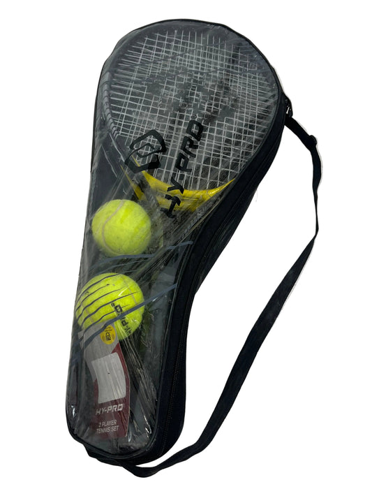 Hypro 2 Player Tennis Rackets Set (Unused)