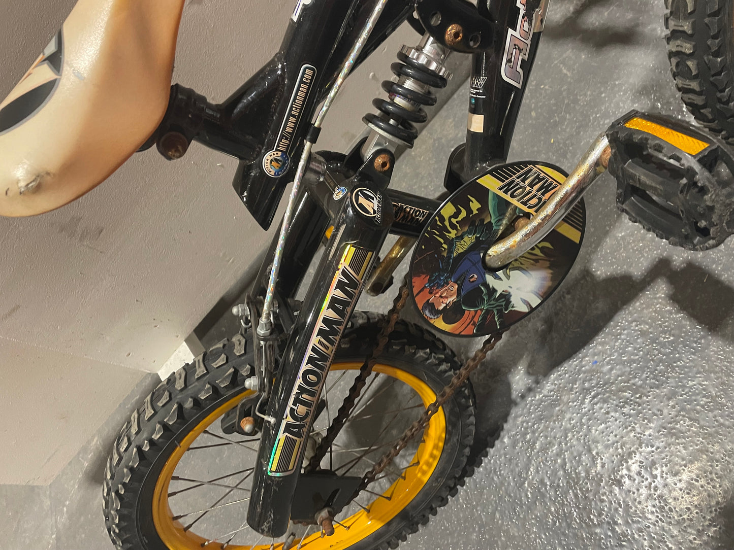 Serviced Action Man, Action Force 16 Children's Bike, 16" (Pre-Loved)