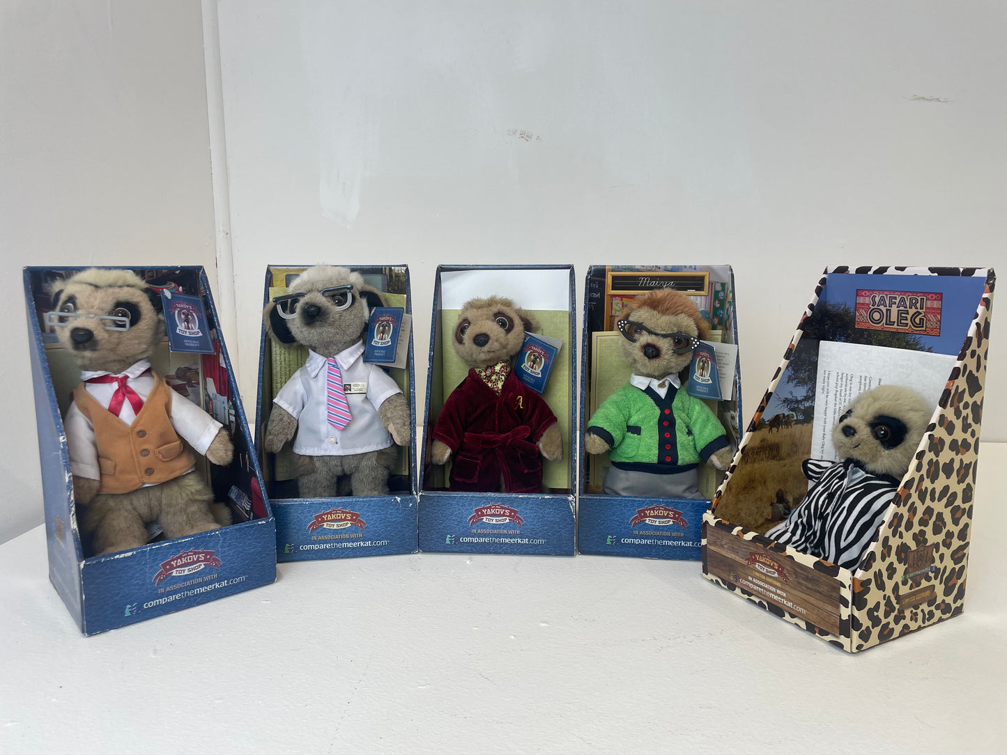 Meerkat Collectible Teddies (Pre-loved)