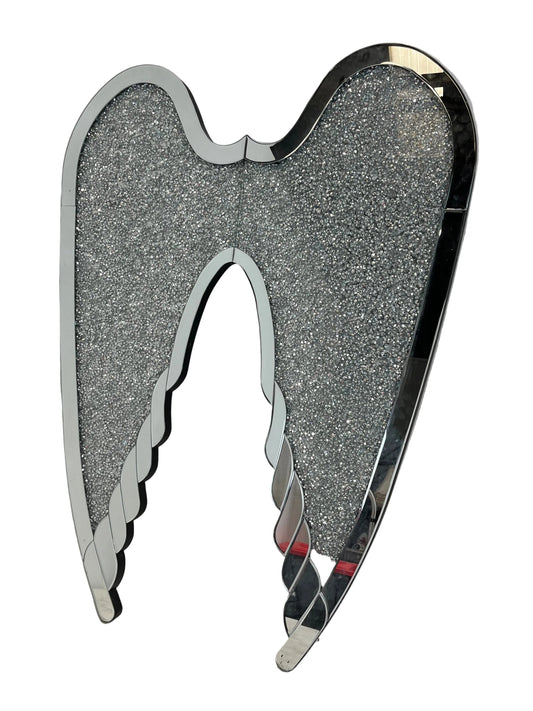 Large Angel Wings Mirror Decor (Pre-Loved)