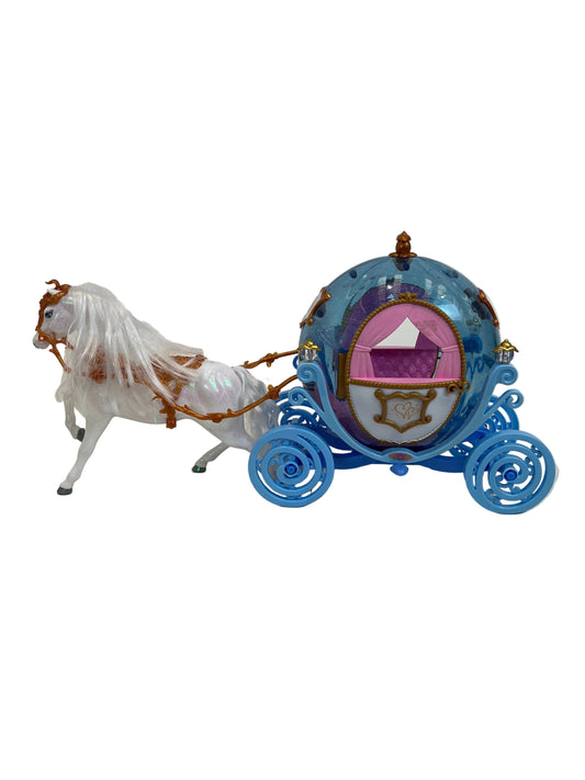 Horse And Carriage Playset (Pre-Loved)