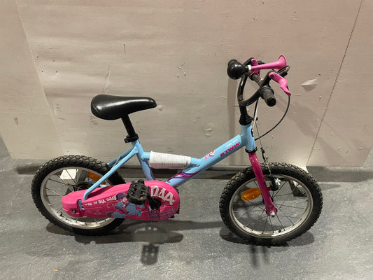 Serviced B-Twin Wendy Pony Children' Bike, 16" (Pre-Loved)