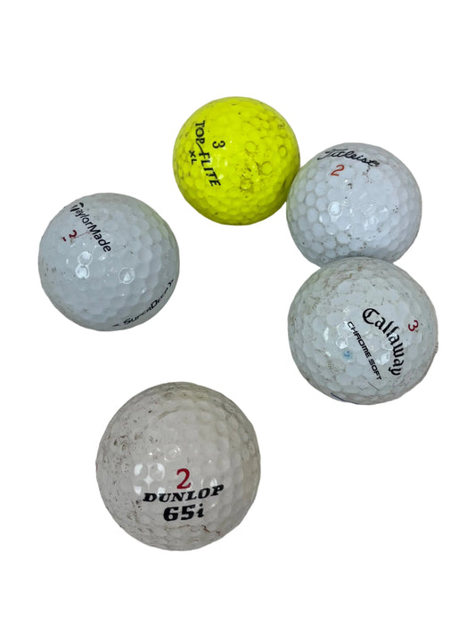 Mix Of 30 Golf Balls (Pre-Loved)
