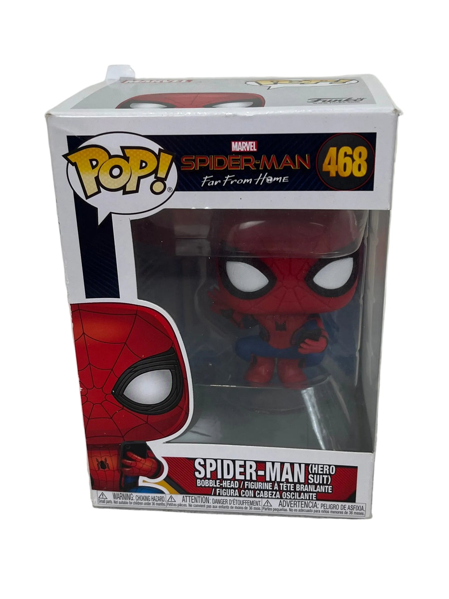 Funko POP! Spider-Man Far From Home Hero Suit 468 Figure (Pre-Loved)