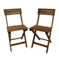 Pair Of Wooden Deck Chairs (Pre-Loved)