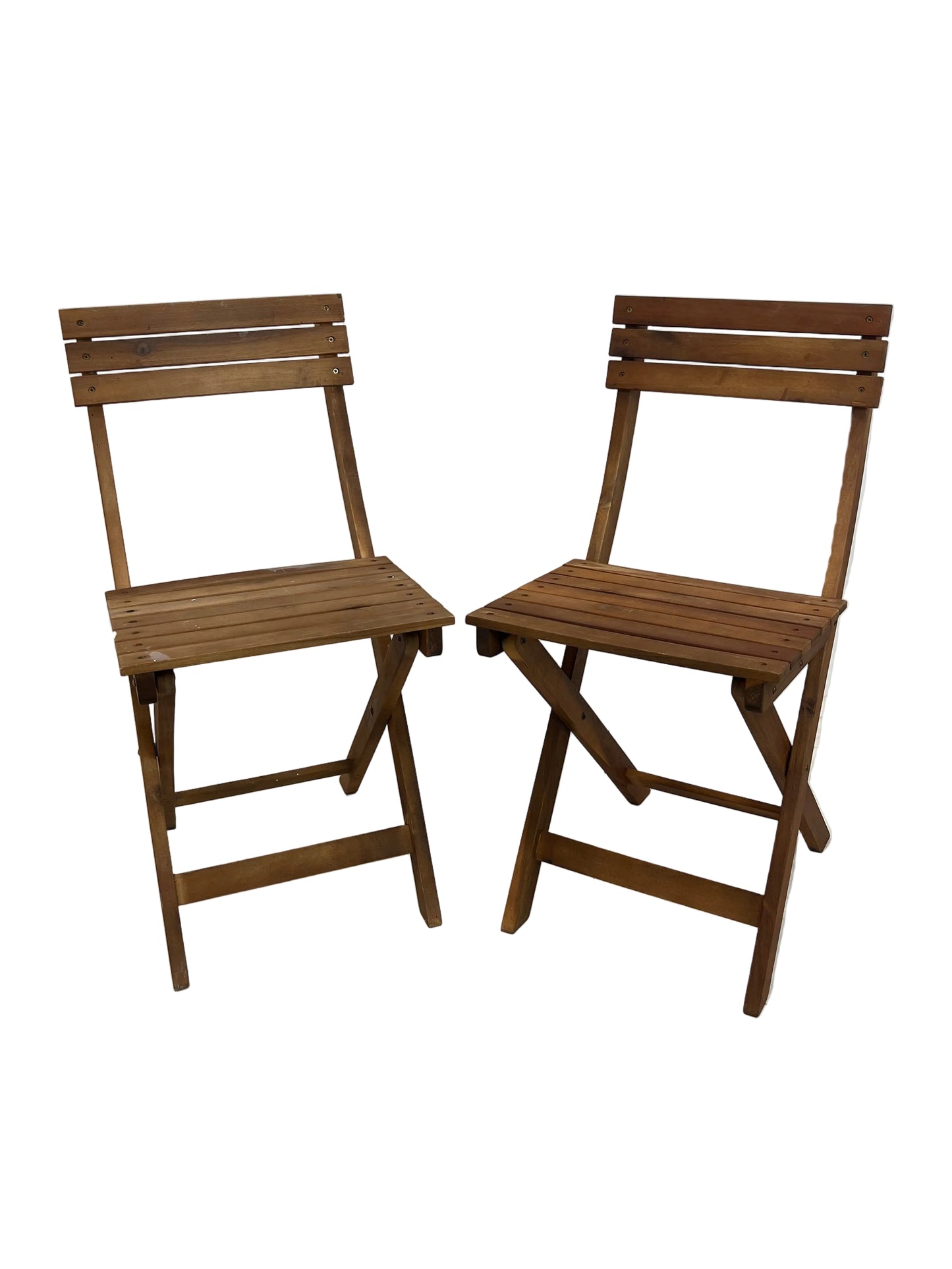 Pair Of Wooden Deck Chairs (Pre-Loved)
