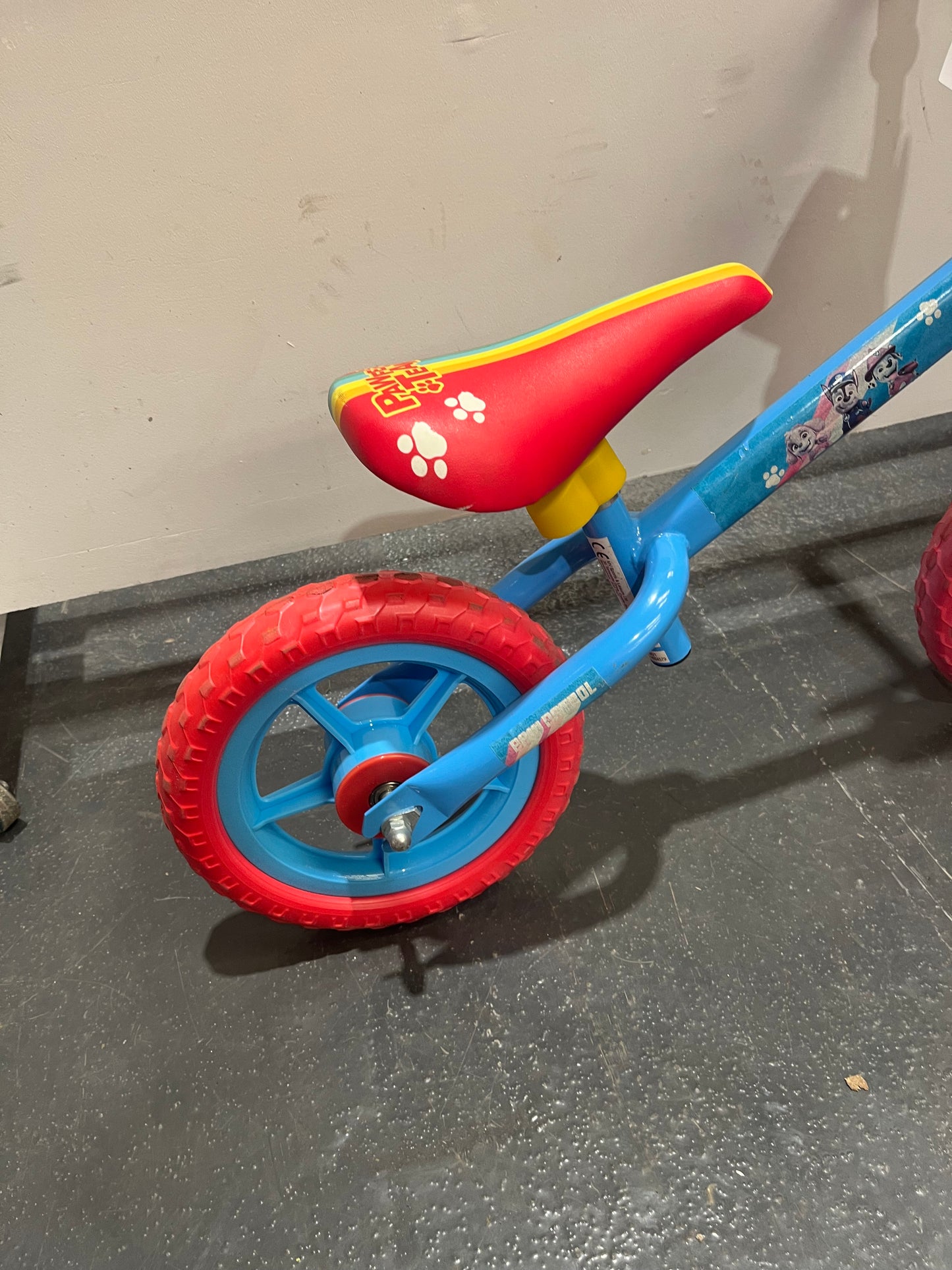 Paw Patrol Blue 12” Children’s Balance Bike (Pre-Loved)