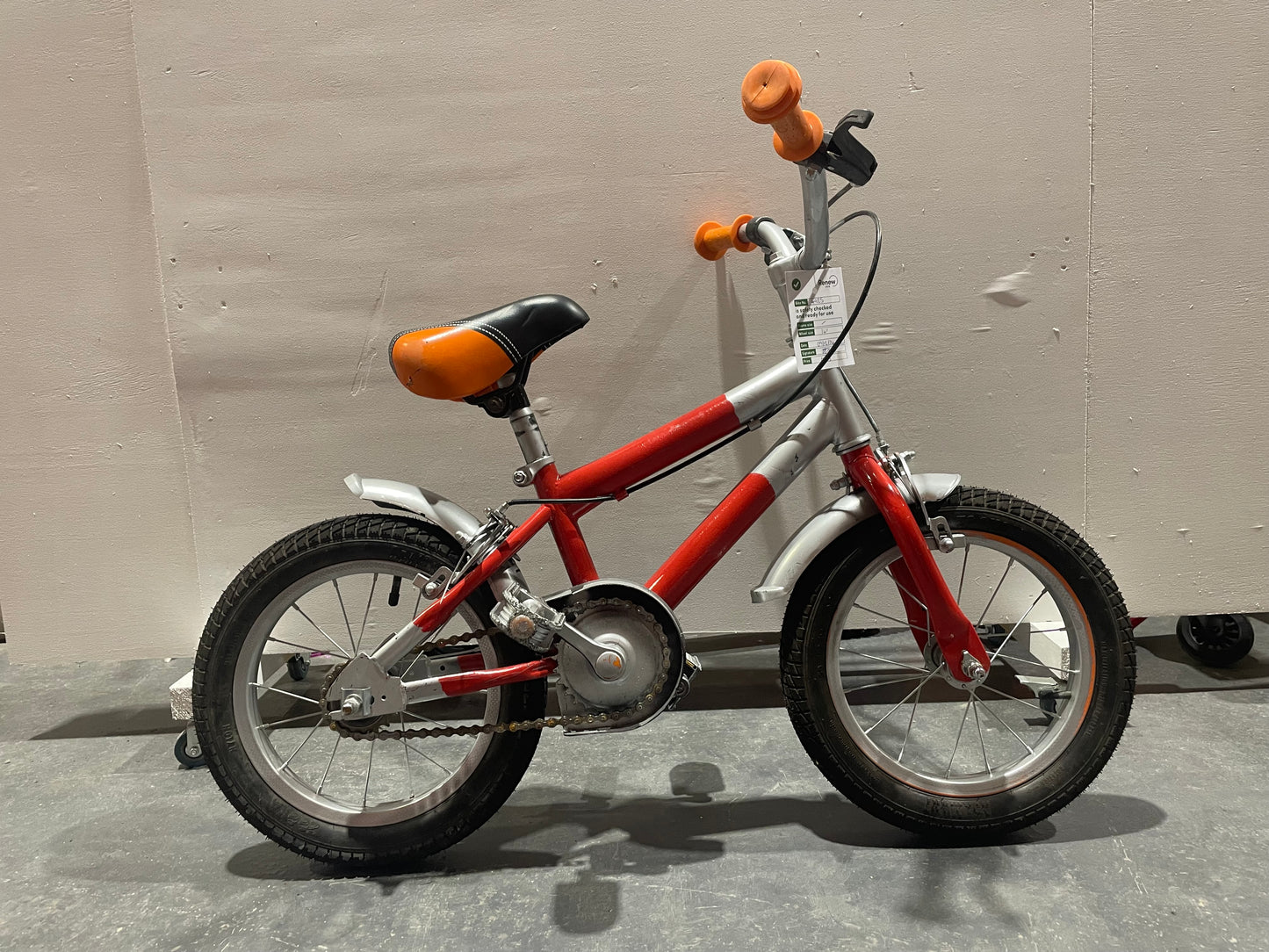 Serviced Red Children’s Bike, 14” (Pre-Loved)