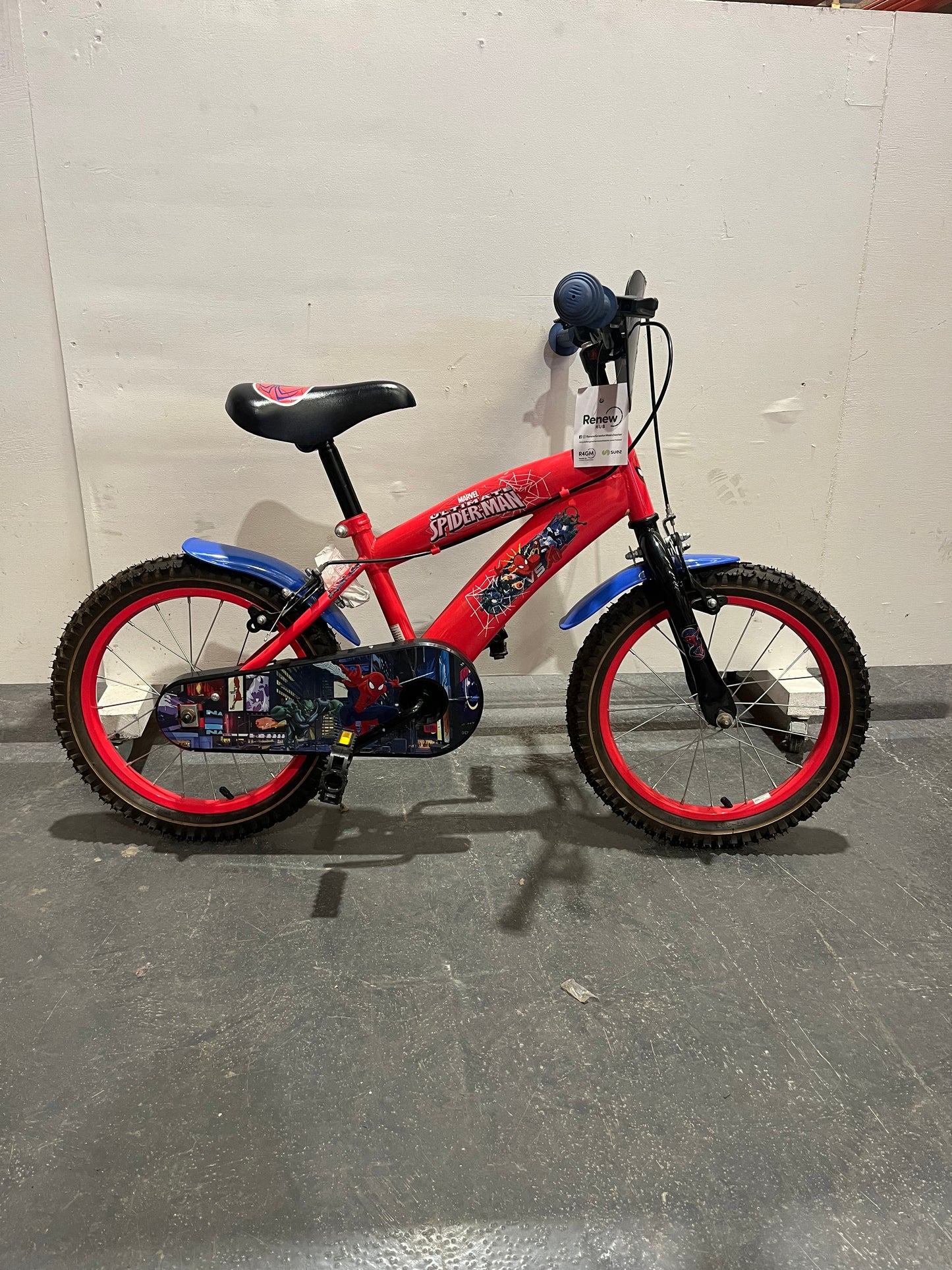 Spiderman Red 16” Children’s Bike (Pre-Loved)