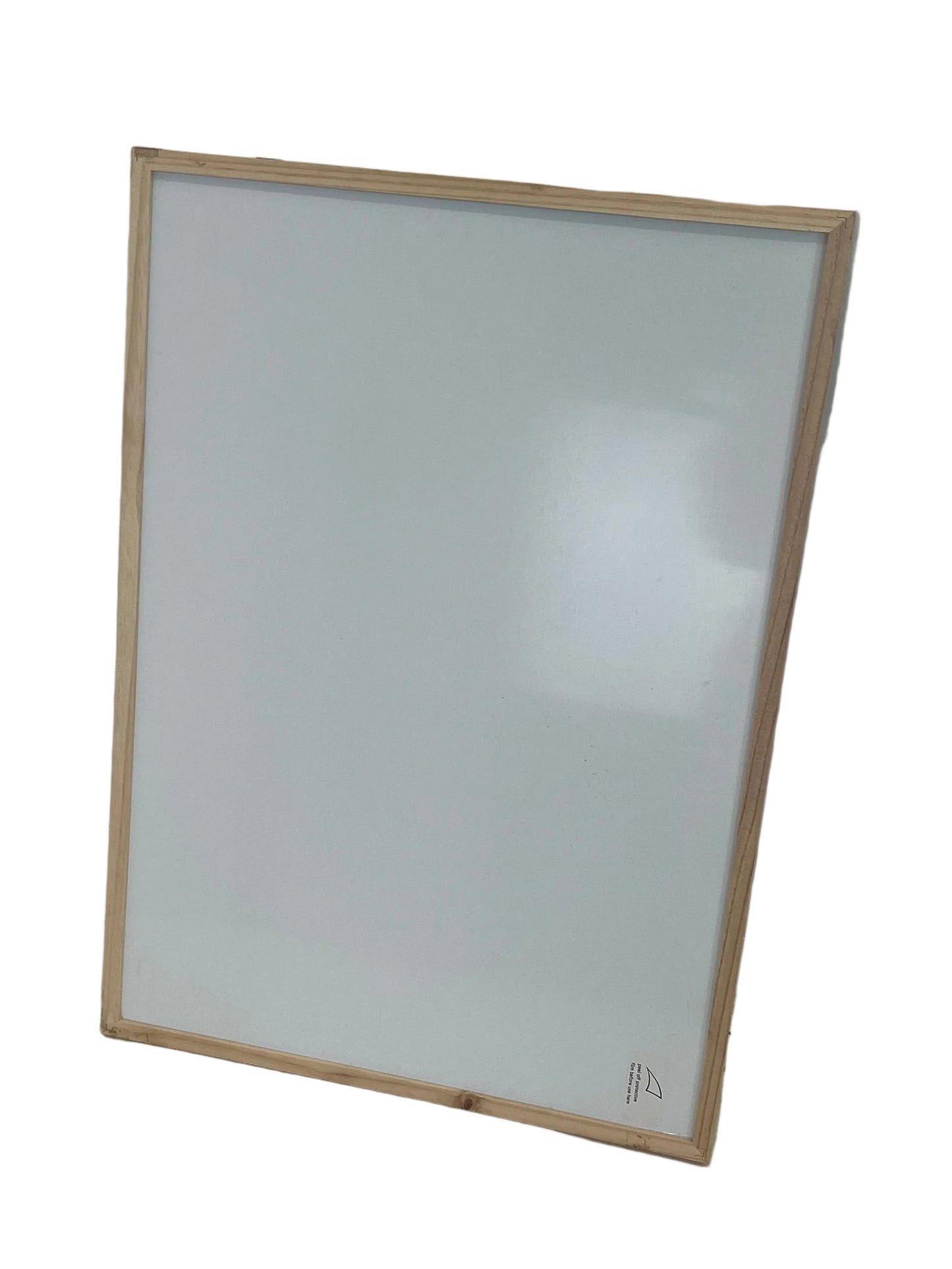 Medium Whiteboard With Wooden Frame (Pre-Loved)