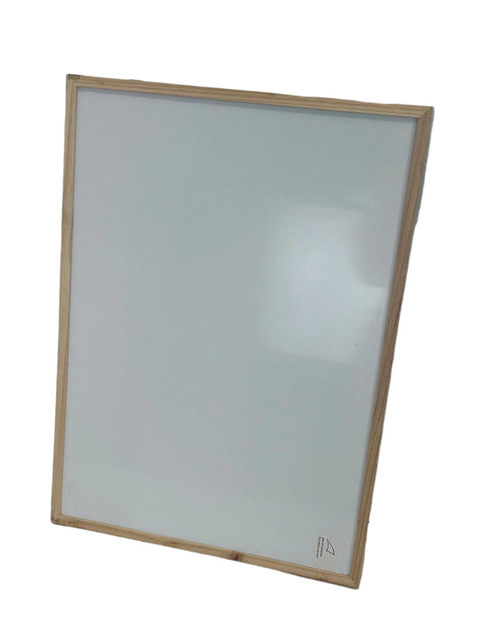 Medium Whiteboard With Wooden Frame (Pre-Loved)