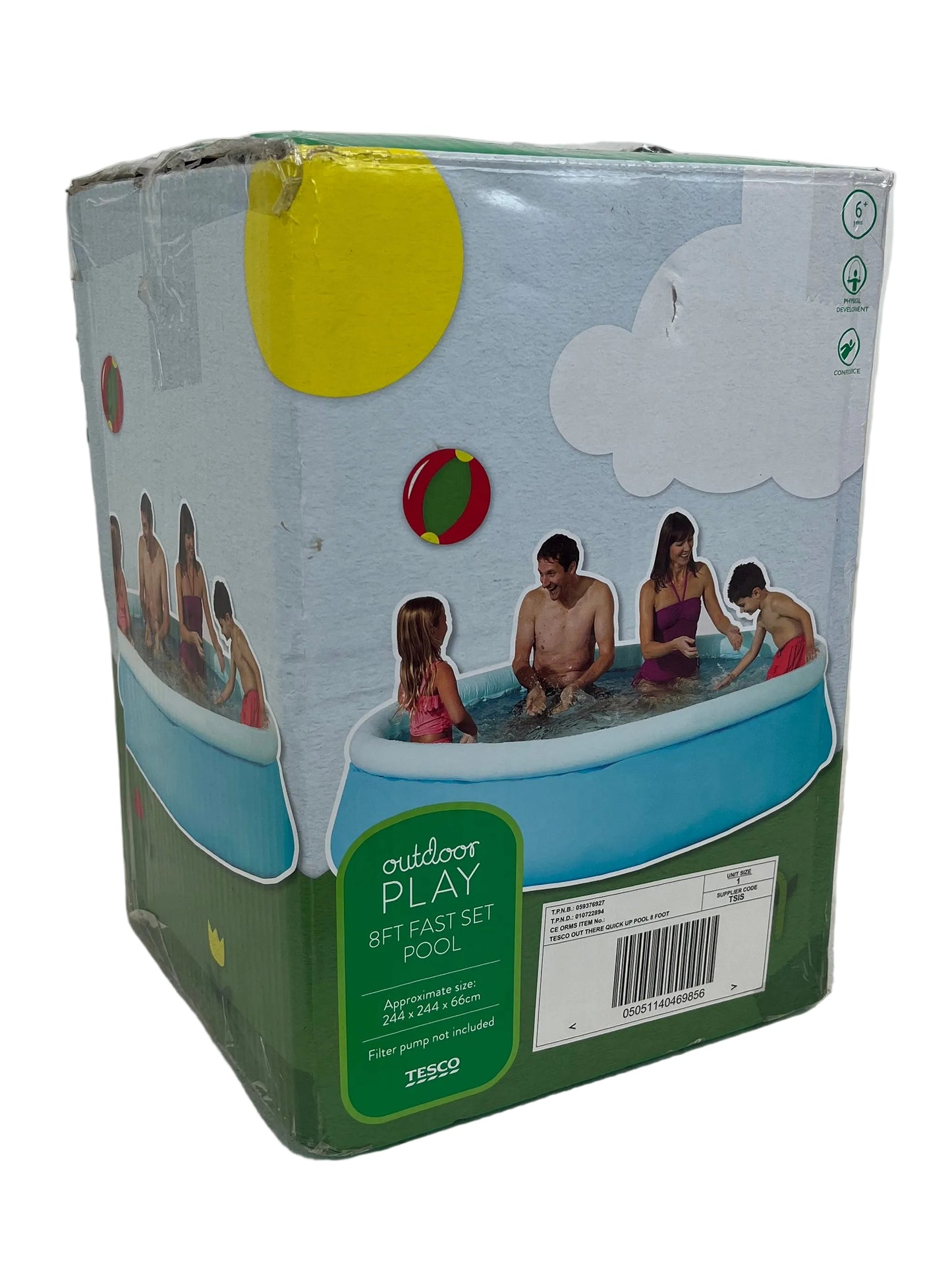 Tesco Outdoor Play 8FT Fast Set Pool (Pre-Loved)
