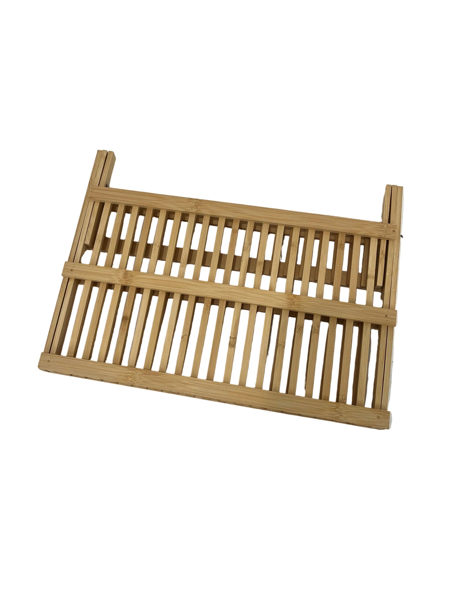 Folding Wooden Dish Drainer Drying Rack (Pre-Loved)