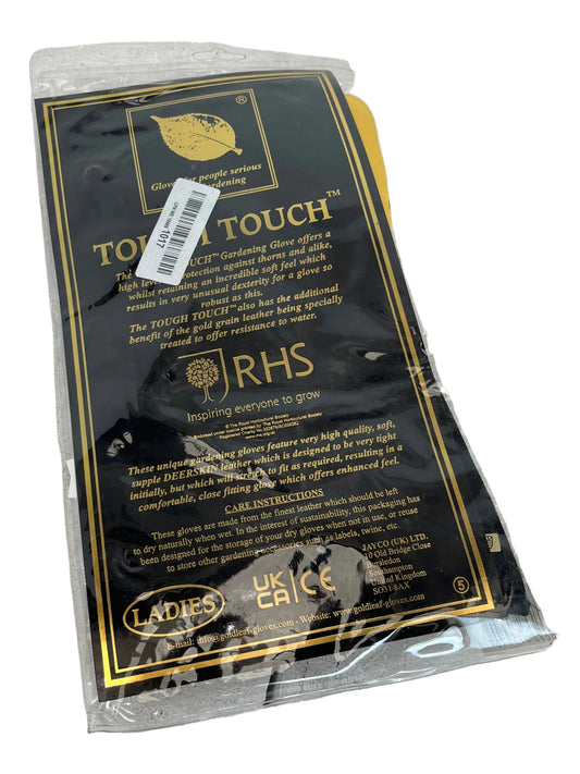RHS Golf Leaf Tough Touch Ladies Gardening Gloves (Unused)