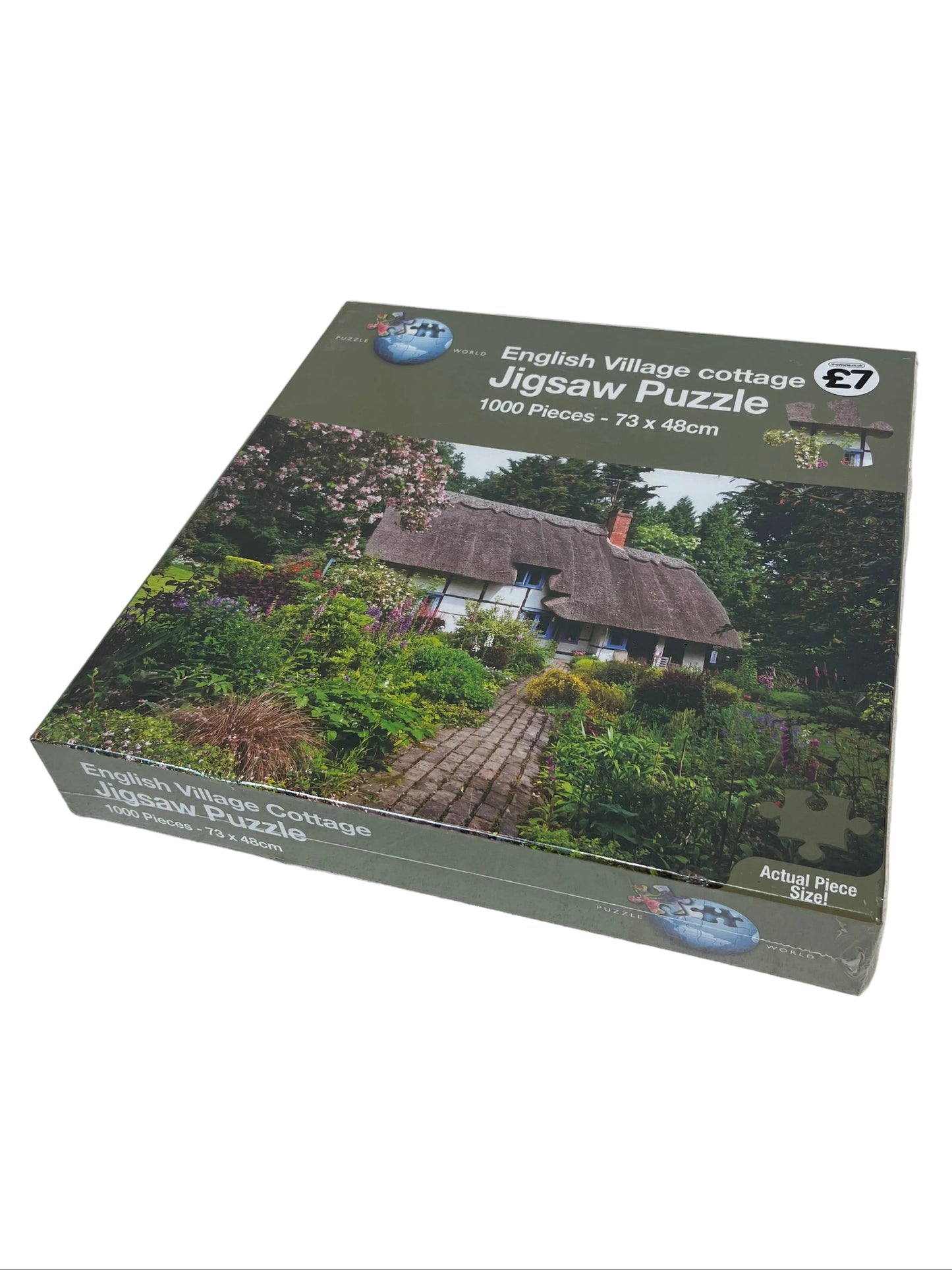 Corner Piece English Village Cottage Jigsaw (Unused)