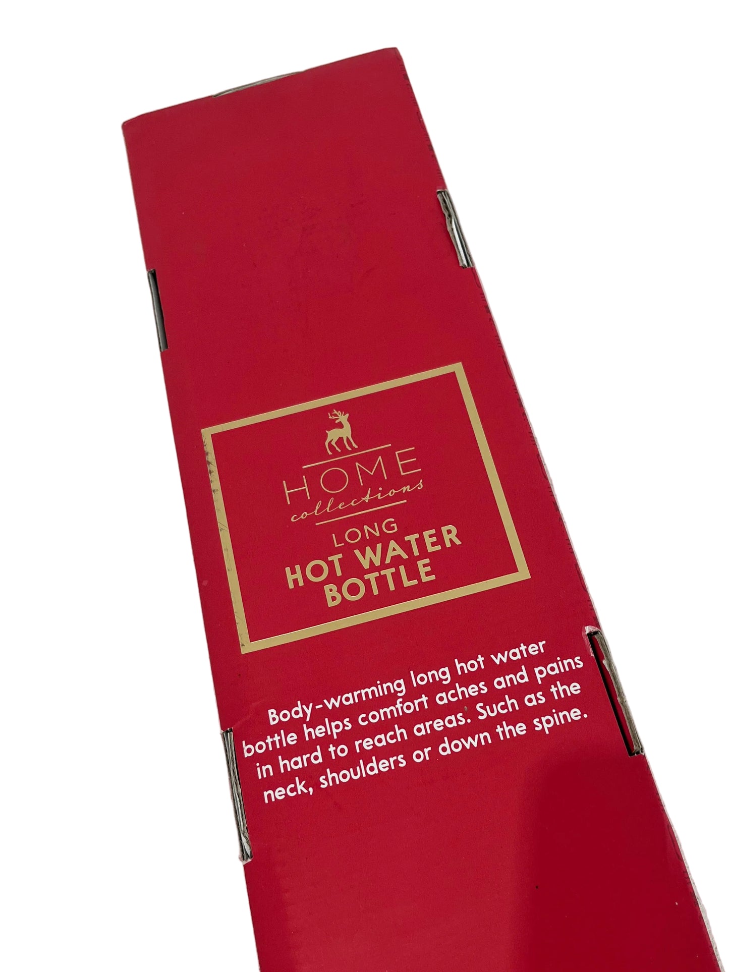 White Fluffy Long Hot Water Bottle (New)