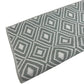 GardenLine Light Blue Geometric XL Outdoor Rug (Pre-Loved)
