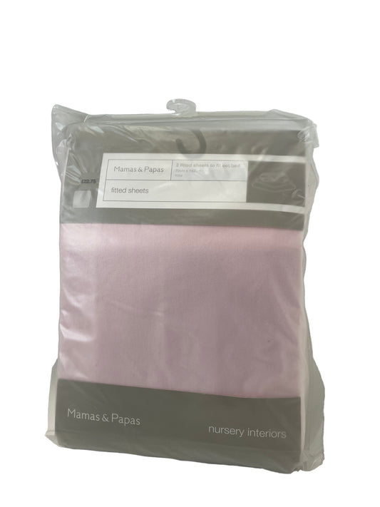 Mamas And Papas Fitted Cot Sheets (New)