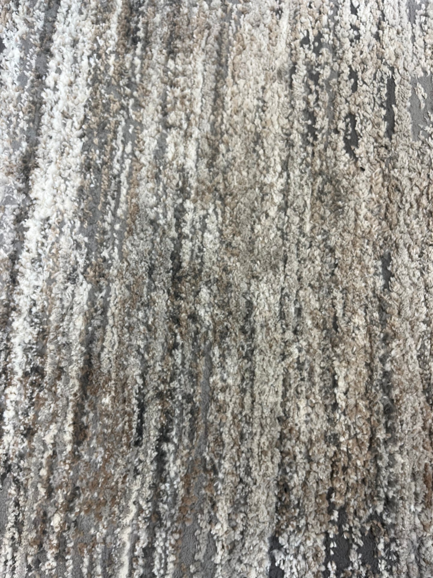 Gertmenian Karma Striped Brown Runner Rug (Pre-Loved)