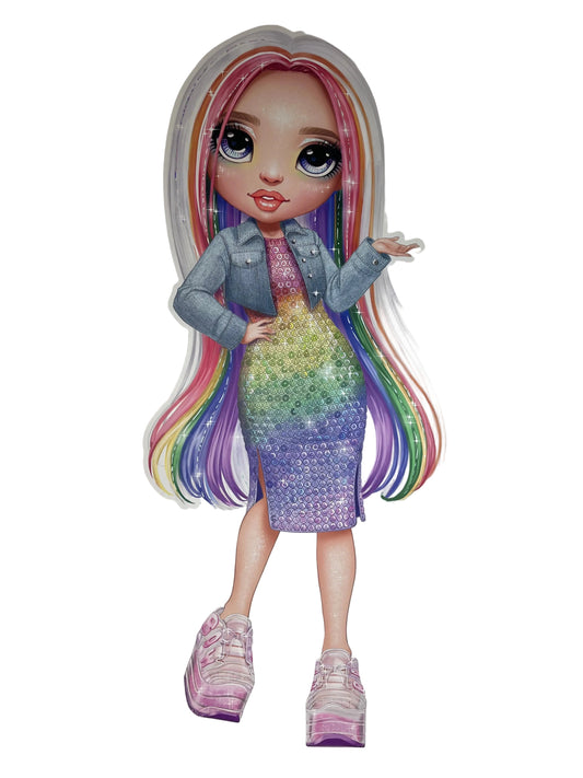 Rainbow High Amaya Raine Cardboard Cut-Out Doll (Pre-Loved)