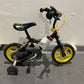 Batman Black Yellow 12” Children’s Bike With Stabilisers (Pre-Loved)