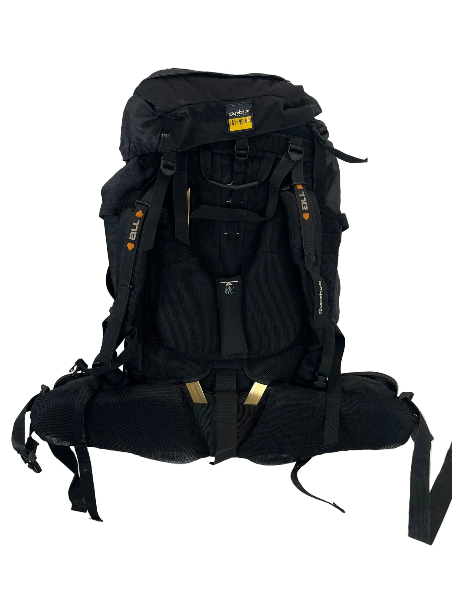 Quechua Forclaz 70L Black Hiking Backpack (Pre-Loved)