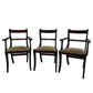 Set Of 6 Vintage Regency Style Dining Chairs (Pre-Loved)
