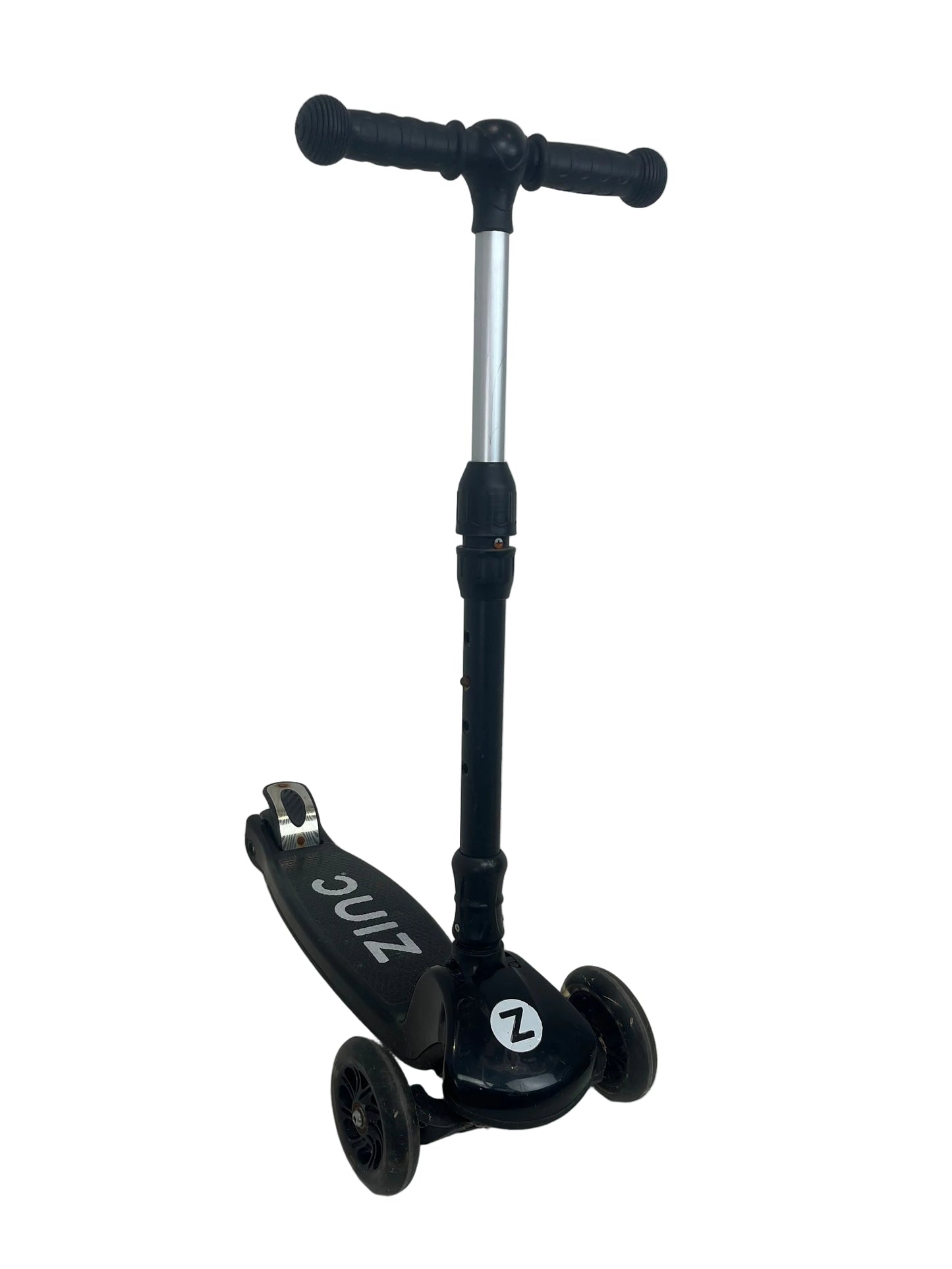 Zinc T-Motion Black Folding Children's 3-Wheel Scooter (Pre-Loved)