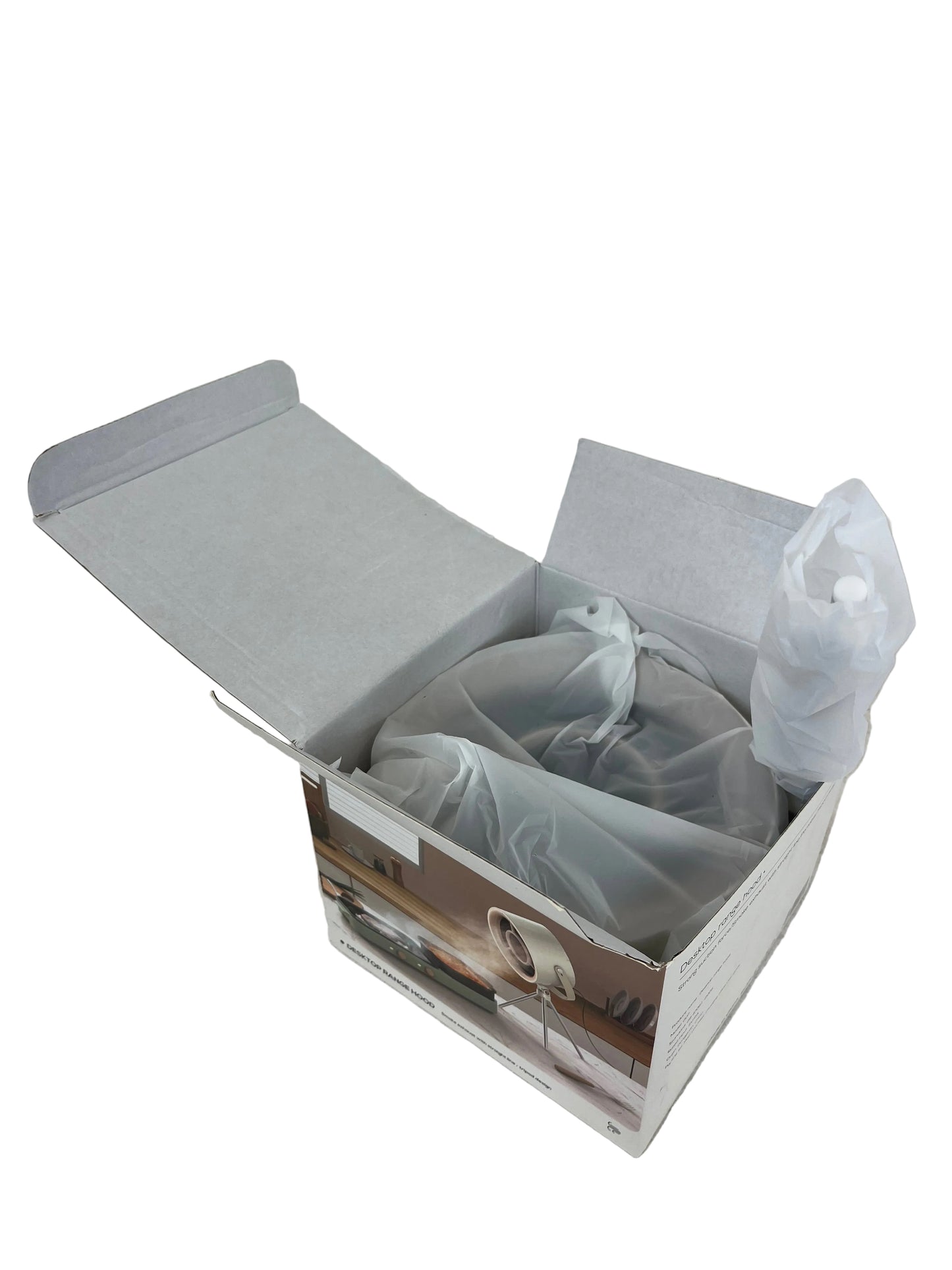 Desktop Range Hood Portable Clean Oil Fumes Suction Fan (New)