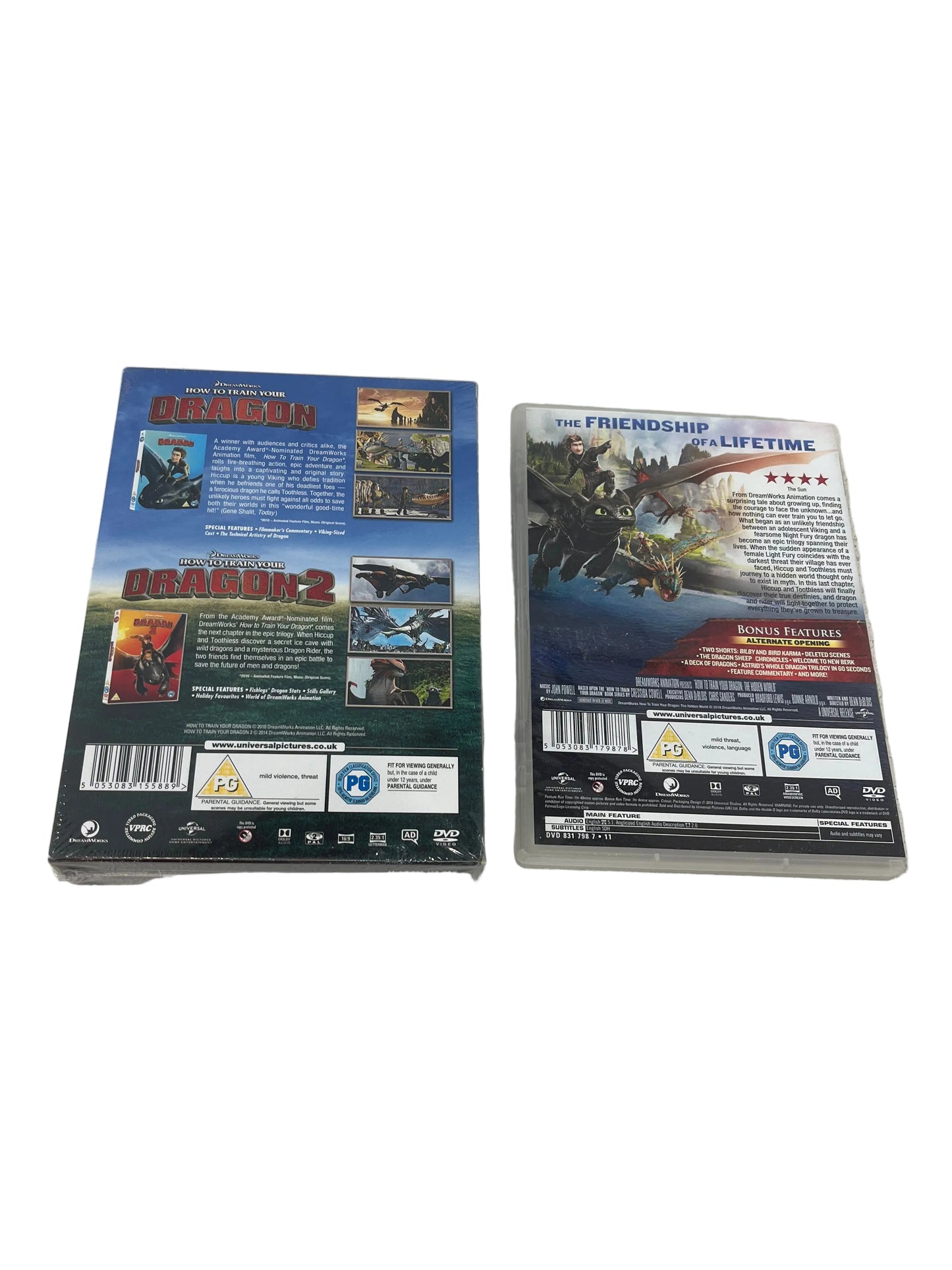 How To Train Your Dragon DVD Collection (Pre-Loved)