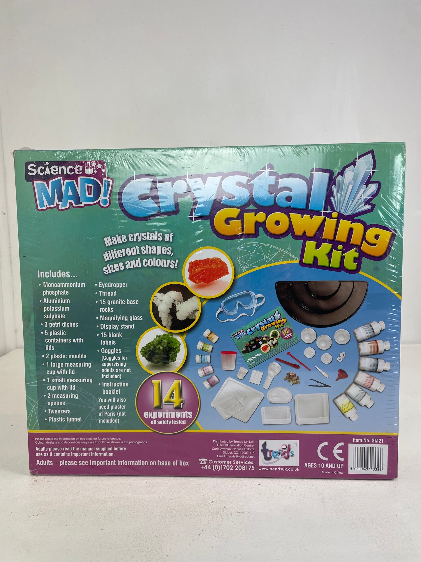 Science Mad Crystal Growing Kit (New)