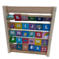 Wooden Colourful Alphabet Blocks Triangle (Pre-Loved)