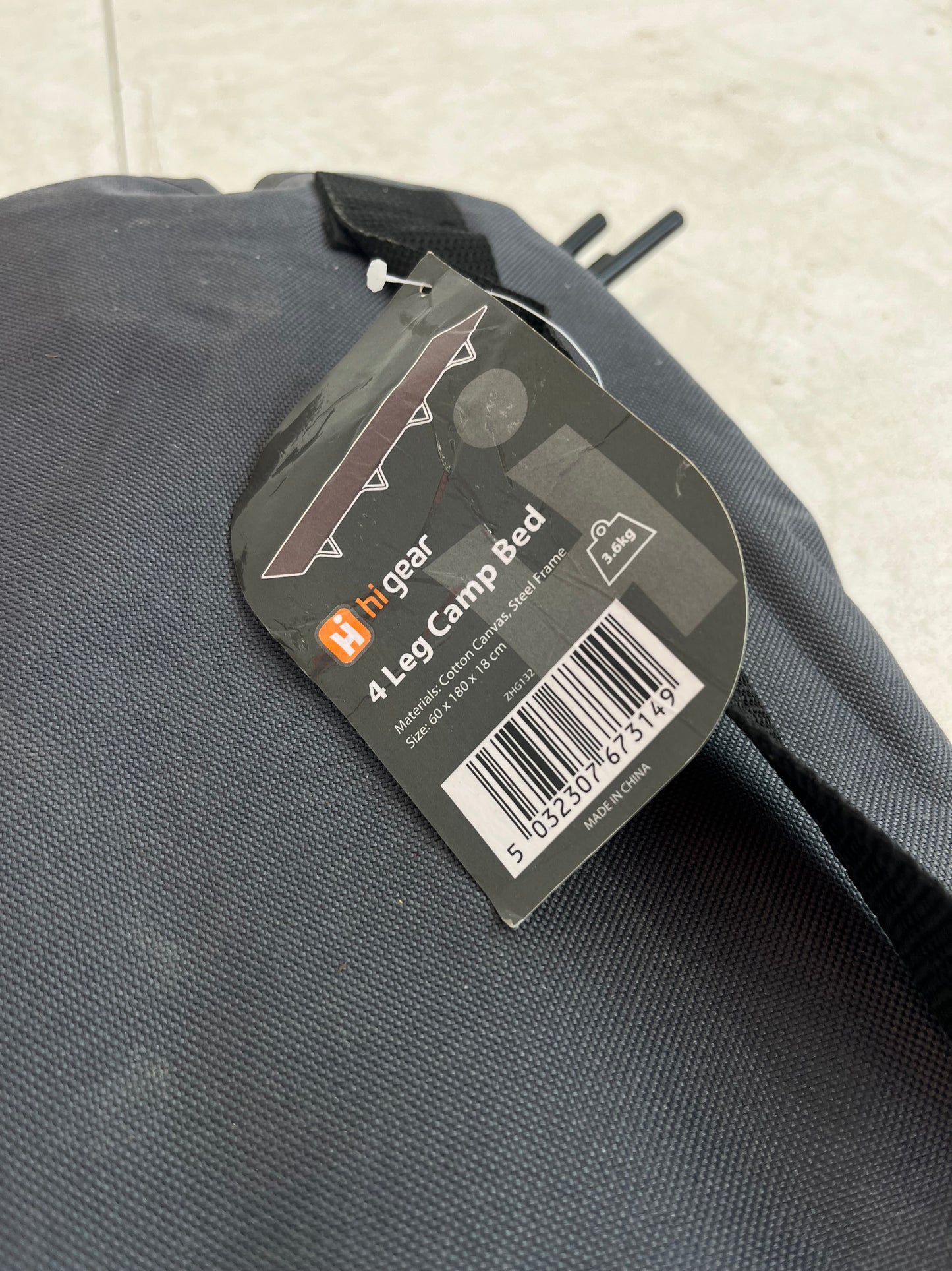 HiGear 4-Leg Camp Bed (Pre-Loved)