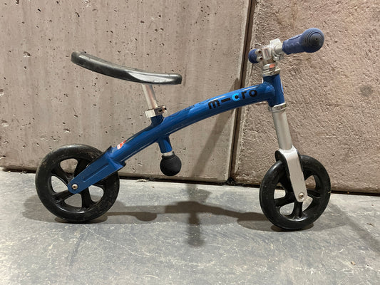 Micro balance bike blue (Pre-loved)