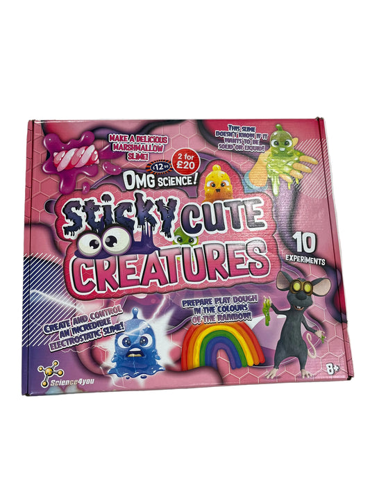 OMG Science! Sticky Cute Creatures Experiment Kit (Pre-Owned)