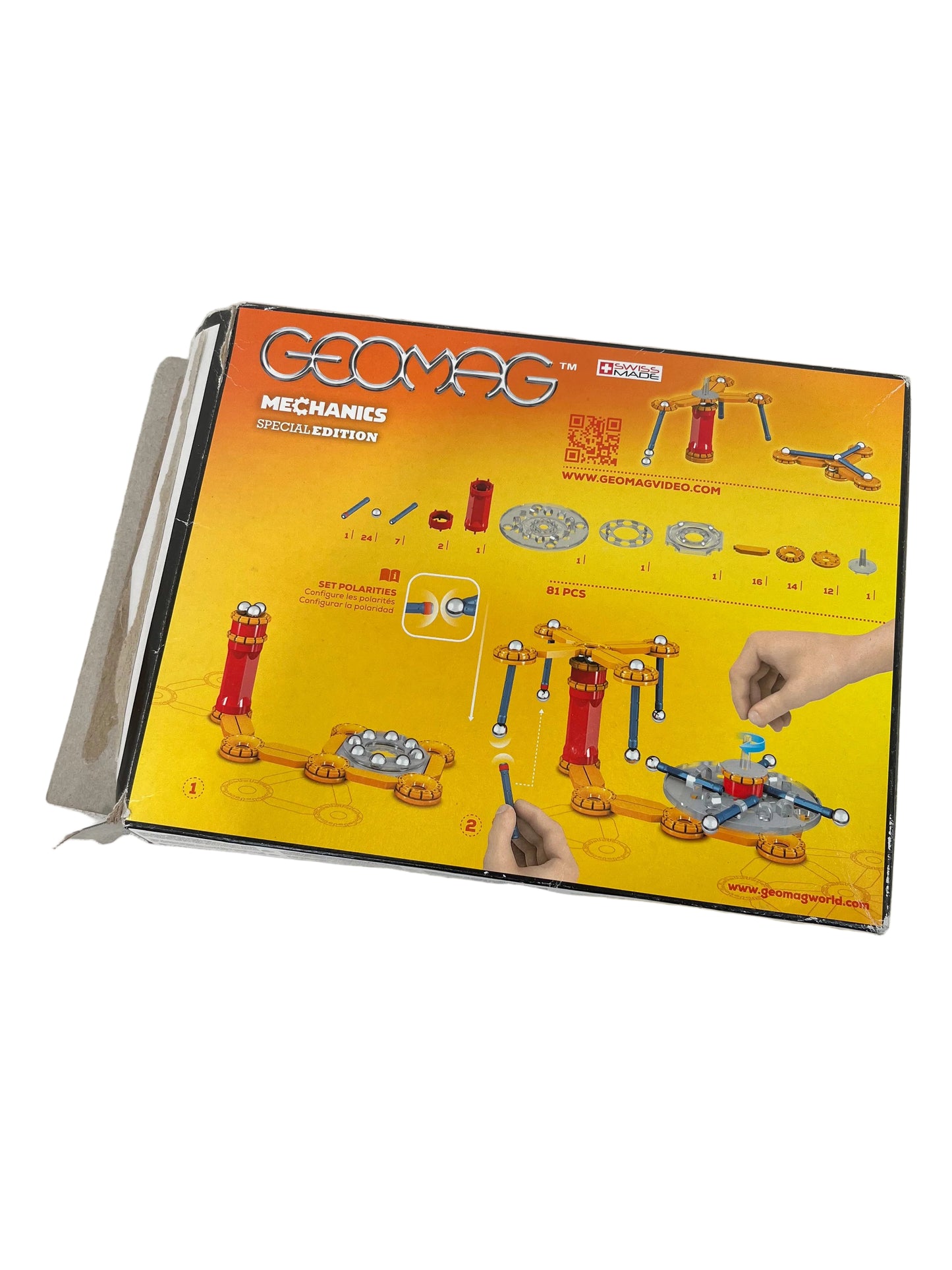 Geomag Mechanics Special Edition Magnetic Toy Building Set (Pre-Loved)