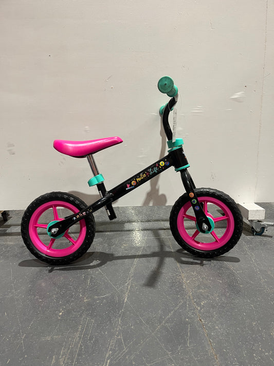 Black Pink Trolls 12” Balance Bike (Pre-Loved)