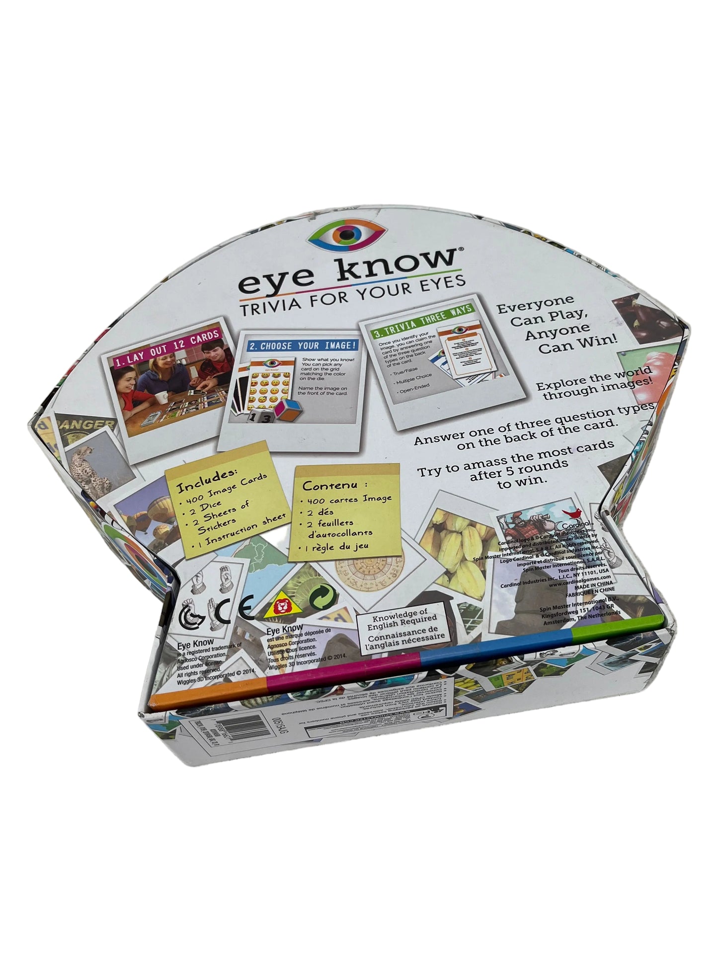 Eye Know: Trivia For Your Eyes Card Game (Pre-Loved)
