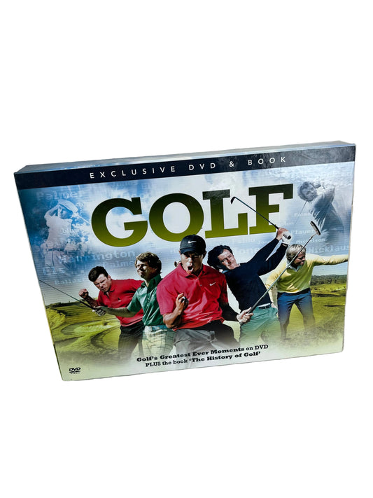 Golf: Golf's Greatest Ever Moments DVD And Book Set (Pre-Loved)