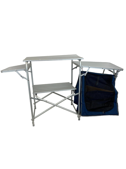 Wynnster BBQ Camping Table Shelf And Cupboard (Pre-Loved)