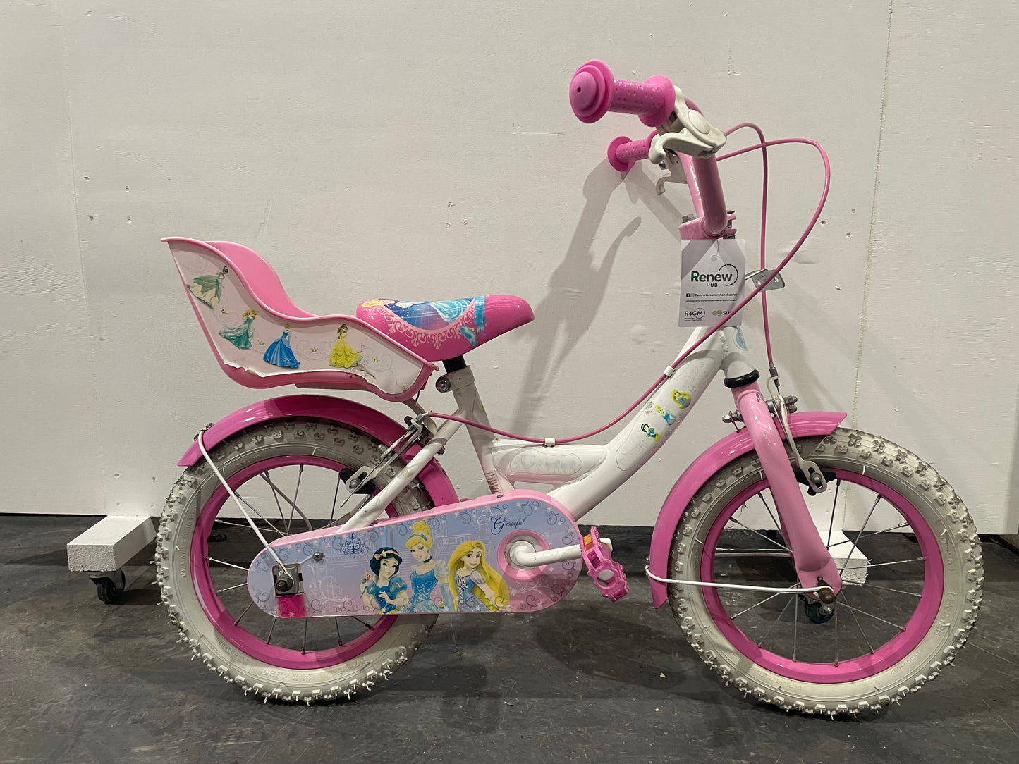 Serviced Disney Princess 14” Bike (Pre-loved)