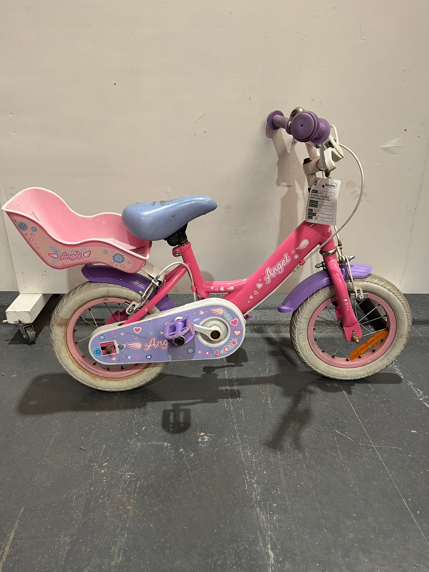 Pink Angel 12” Children’s Bike (Pre-Loved)