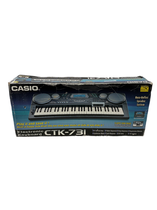 Casio CTK-731 Electronic Keyboard (Pre-loved)