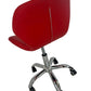 Charles Jacobs Red Cushioned Swivel Chair (Pre-Loved)