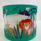 Jungle Theme Felt Lampshade (Pre-loved)