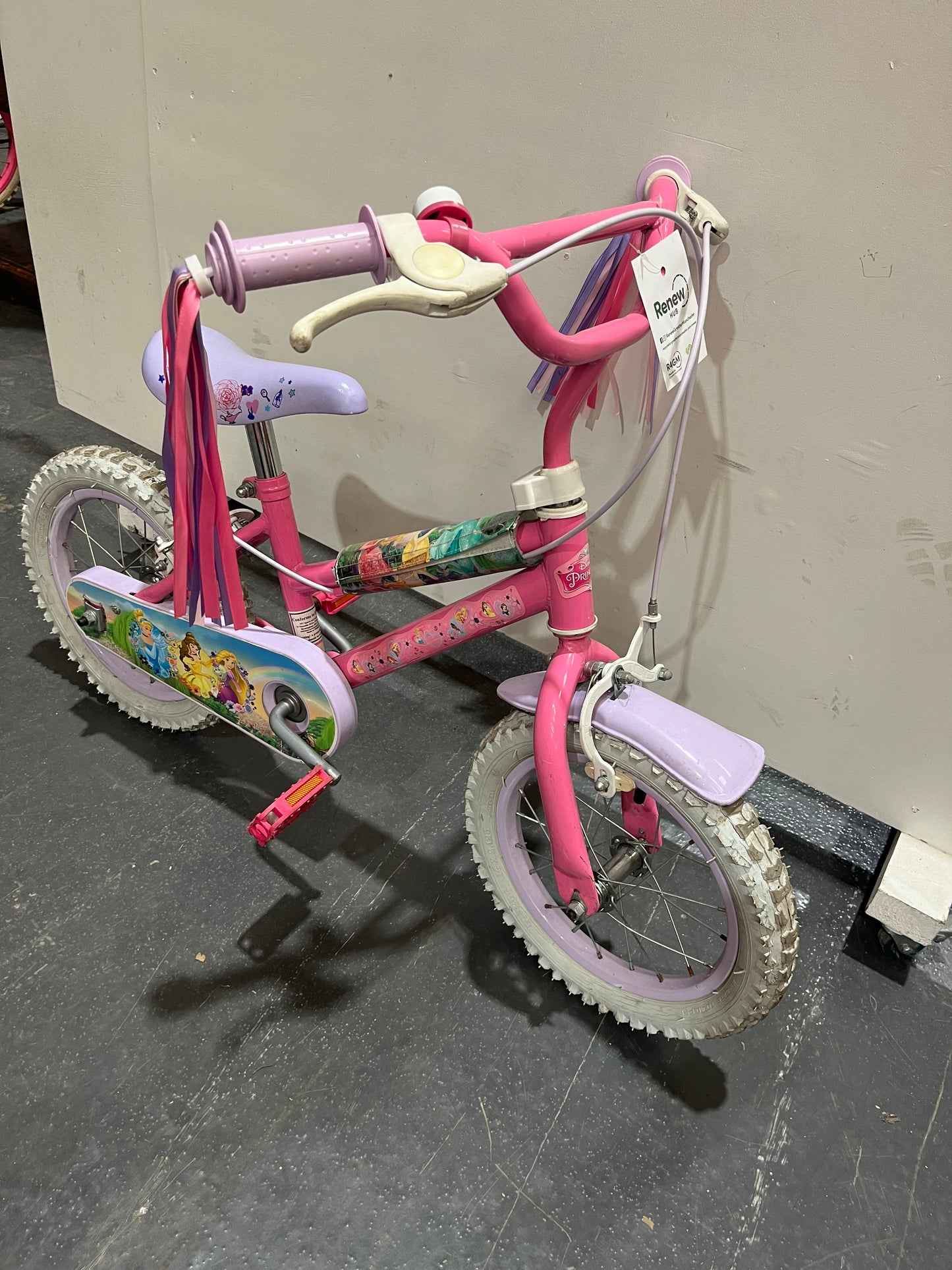 Disney Princess Pink 14” Children’s Bike (Pre-Loved)