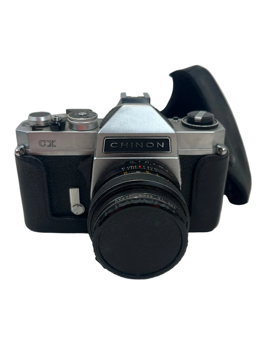 Vintage Chinon CX 1:17 f/55mm Lens SLR 35mm Film Camera (Pre-Loved)
